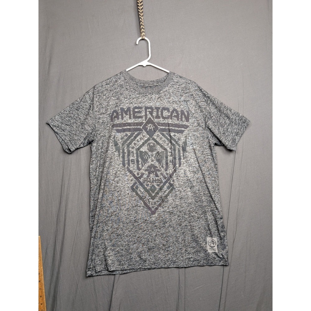 American Fighter Gray Short‎ Sleeve Size XL Men's